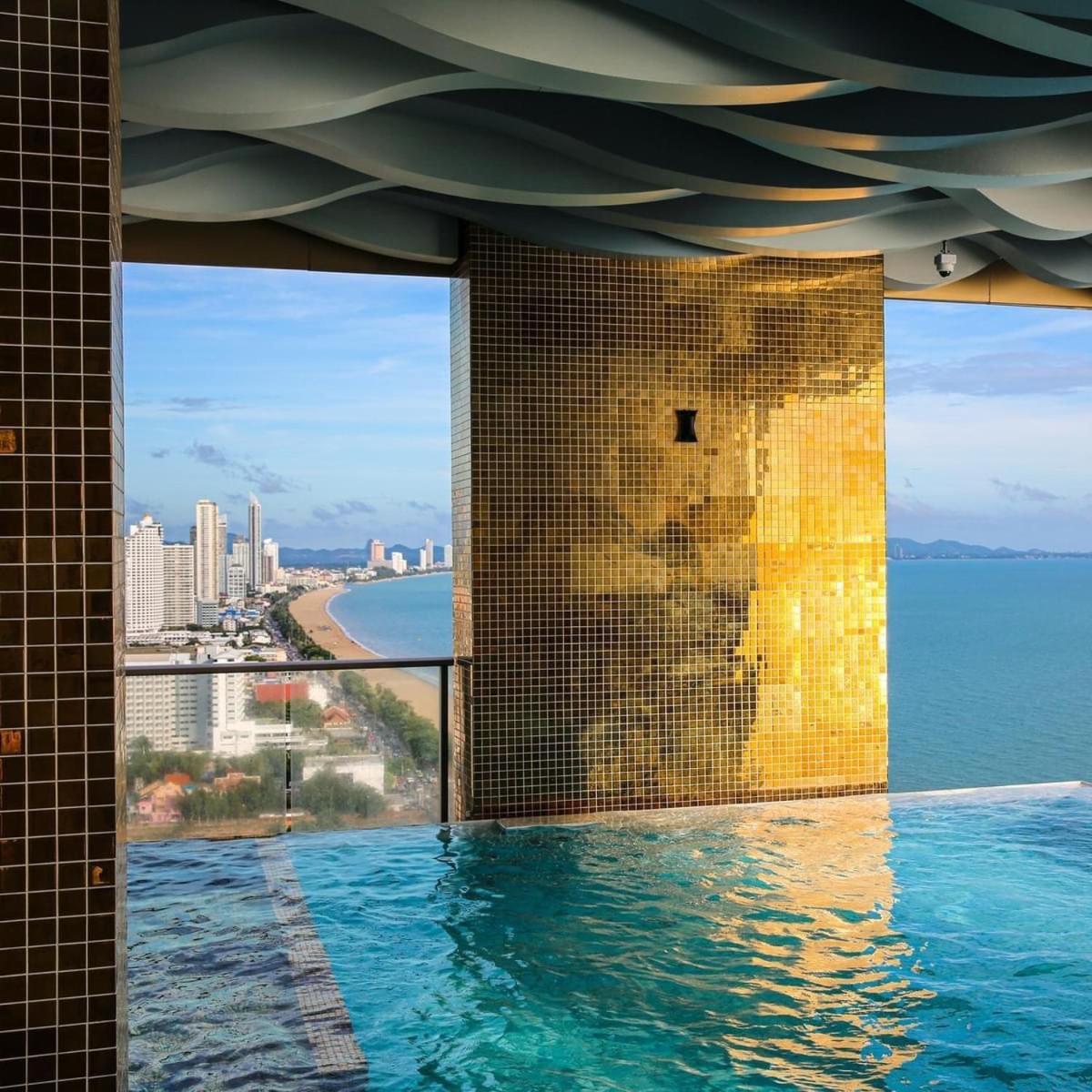 Sea View 5 Star Facilities Luxury Stay At Pattaya Jomtien Beach Exterior photo